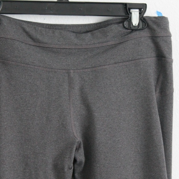 Grey Exercise Legging Capris - Picture 3 of 7